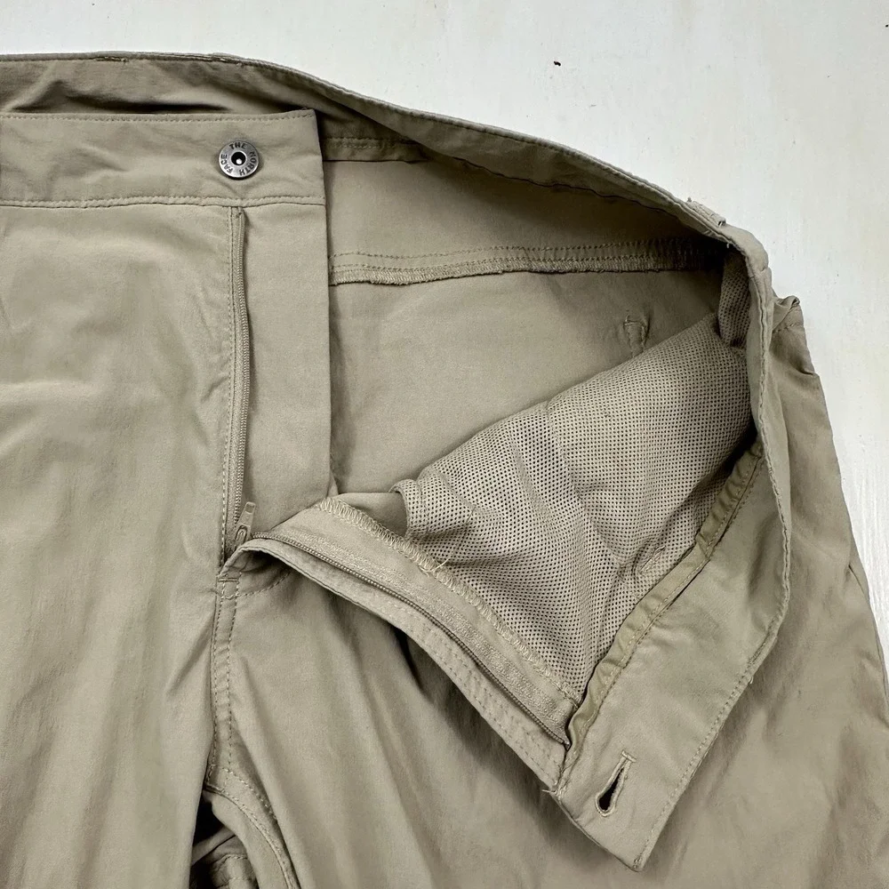 The North Face Sprag‎ 5 Pocket Pants Men 40x30 Beige Khaki Outdoor  Lightweight